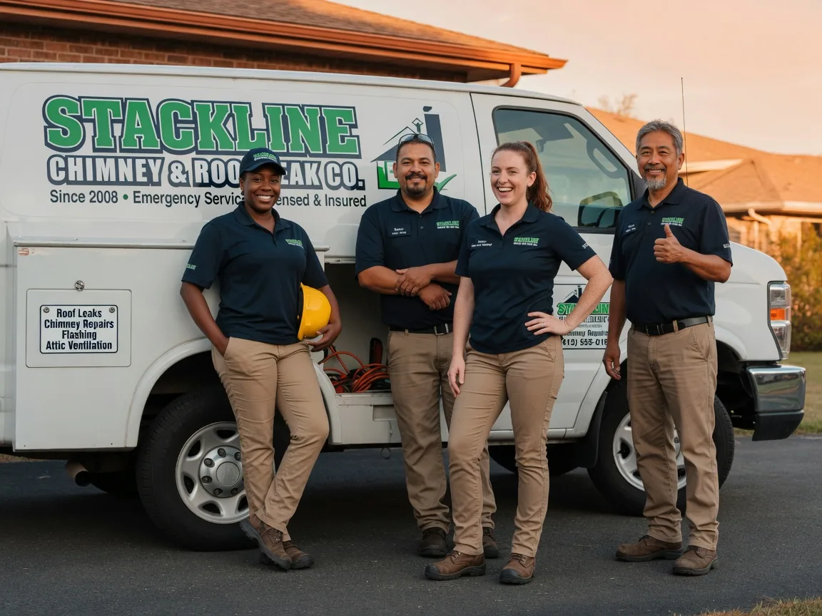 Chimney flashing repair company in Kellogg, MN